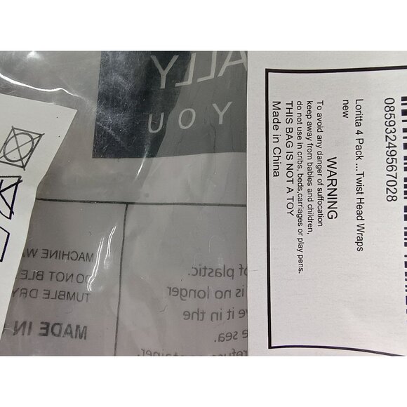 4 Pack Twist Knit Headbands Women‎ One Size Acrylic Red/Black/Gray/White - Picture 5 of 6